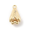 Brass Micro Pave Cubic Zirconia Pendants LS-KK-D283-18G-1