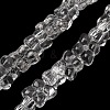 Transparent Glass Beads Strands GL-CBAAE04-01K-1