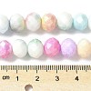 Electroplate Glass Beads Strands LAMP-S068-11D-4