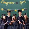 Paper Word Congratsgrad Banners Flag DIY-WH20002-184-4