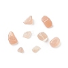 Natural Peach Moonstone Chips Beads G-O103-26-2