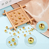 1300Pcs 4 Styles CCB Plastic Beads Sets CCB-PA0001-02G-4