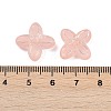 Frosted Transparent Acrylic Beads X1-OACR-P029-09B-02-4