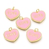 Brass Enamel Pendants LS-KK-B027-03G-A-1