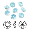 Pointed Back & Back Plated K9 Glass Rhinestone Cabochons RGLA-J012-10mm-105-1