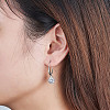 SHEGRACE Brass Dangle Earrings JE100A-5pcs-5