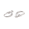 Brass Earring Hooks LS-KK-F828-02P-2