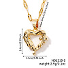 Elegant Fashion Angel Wing Heart Pendant Necklaces SW9517-1-1