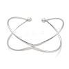 304 Stainless Steel Cuff Bangles BJEW-L682-033P-4