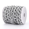 Aluminium Double Curb Chains CHA-N004-04P-2