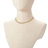 Natural Faceted Agate Beaded Necklace & Bracelet Set X-SJEW-JS01208-8
