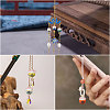 30Pcs 15 Colors Handmade Porcelain Beads PORC-CA0001-21-7
