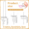 9Pcs 3 Styles 304 & 201 Stainless Steel Suncatchers HJEW-NB00287-2