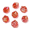 50Pcs Transparent Acrylic Pendants MACR-YW0004-17A-1