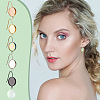 DIY Blank Dome 304 Stainless Steel Dangle Earrings Making Finding Kits DIY-AN0001-08-5