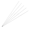 Steel Straight Head Beading Needles for Bead Spinner TOOL-WH0125-58-1