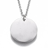 Non-Tarnish 304 Stainless Steel Pendant Necklaces NJEW-Z006-01P-3