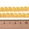 Transparent Glass Imitation Cat Eye Beads Strands GLAA-Q110-01B-16-4
