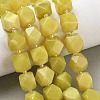 Natural Lemon Jade Beads Strands GG-CBAD988-A11-01-1