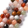 Mixed Gemstone Beads Strands G-S362-094C-1