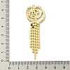 Brass Rhinestone Pendants KK-I715-16G-03-3