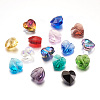 Craftdady 150Pcs 15 Colors Transparent Glass Beads GLAA-CD0001-09-8