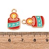 Christmas Alloy Enamel Pendants LS-ENAM-K080-01D-G-3