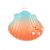 Opaque Resin Pendants LS-X-RESI-S356-059B-03-1