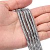 Non-Magnetic Synthetic Hematite Beads Strands G-C124-4x2mm-2-4