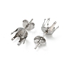 316 Surgical Stainless Steel Stud Earring Findings STAS-Z118-03P-01-2