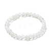 Opalite Beaded Stretch Bracelets BJEW-D446-B-07-5