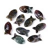 Natural Indian Agate Pendants X-G-N342-106E-1