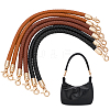 6Pcs 3 Colors Braided Round Imitation Leather Bag Handles DIY-PH00034-87-1