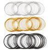 300 Circles 3 Colors Carbon Steel Memory Wire TWIR-FW0001-02-1