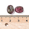 Picasso Baking Paint Glass Seed Beads GLAA-V001-08D-3
