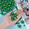 150Pcs 3 Styles Plastic Imitation Pearl Beads OACR-SP0001-69-4