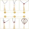 SUPERFINDINGS DIY Beaded Necklace Making Kits DIY-FH0004-49-4