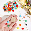 2 Strands Handmade Lampwork Beads Strands LAMP-PA0001-58-3
