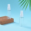 30ml Transparent PET Plastic Refillable Spray Bottle X1-MRMJ-WH0032-01A-5