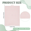 8Pcs 8 Colors Plastic Mesh Canvas Sheets DIY-BC0015-46-2