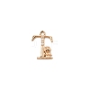 Brass Micro Pave Cubic Zirconia Charms KK-TAC0004-04T-1