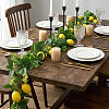 Cloth & Foam Artificial Lemon Cane Garland DIY-WH0899-314-4