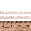 Electroplate Opaque Glass Beads Strands EGLA-Q139-01A-C03-4