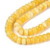 Natural White Jade Beads Strands G-Q613-01F-19-4