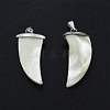 Natural Trochid Shell/Trochus Shell Pendants SSHEL-G024-06P-3