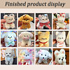 10Pcs 10 Colors DIY Plush Sticks DIY-CP0011-73-4