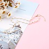 Natural Pearl Beaded Necklaces NJEW-JN03435-02-4