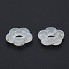 Marbled Stone Style Opaque Acrylic Beads LS-OACR-G009-06E-3