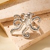 304 Stainless Steel Open Cuff Rings WG92528-02-1