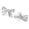 Non-Tarnish 304 Stainless Steel Stud Earrings EJEW-H115-05P-2